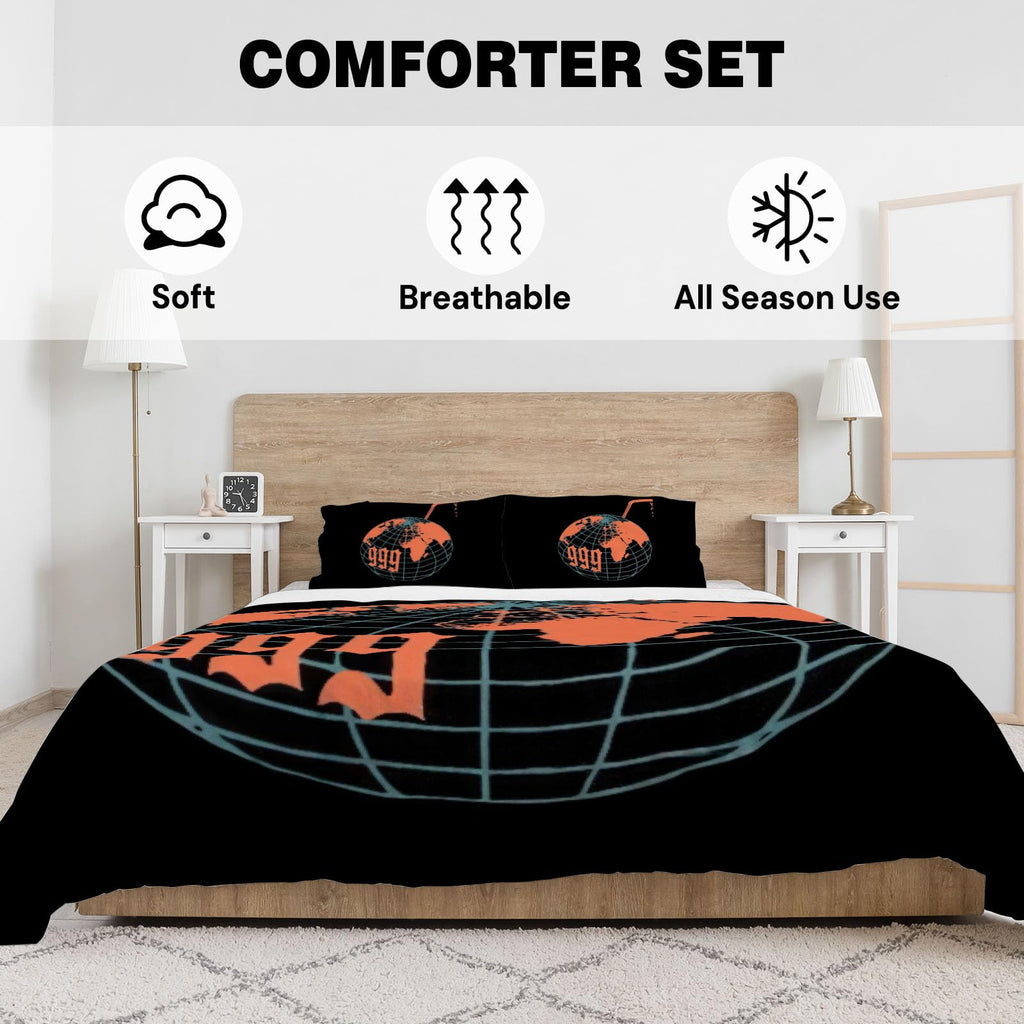 Allenjoy Full Size Music Prodigy Comforter Set Emotional Rapper Bed Bedding Sets Bedroom Decor with 2 Pillowcases SC00224-005