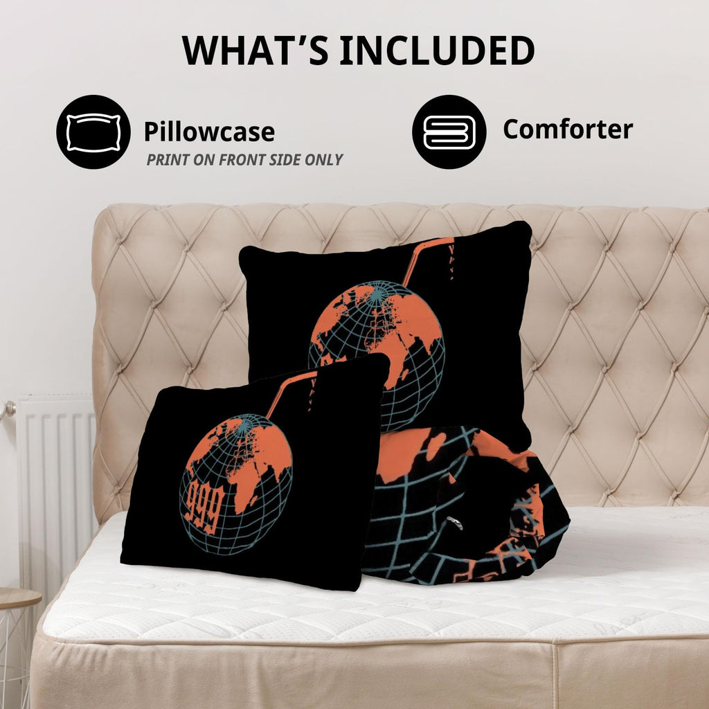 Allenjoy Full Size Music Prodigy Comforter Set Emotional Rapper Bed Bedding Sets Bedroom Decor with 2 Pillowcases SC00224-005