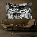 VIKAMA Juice WRLD Rapper Tapestry Musician Wall Hanging Custom Fan Merch Aesthetic Bedroom Decor Art Flag Cloth Banner
