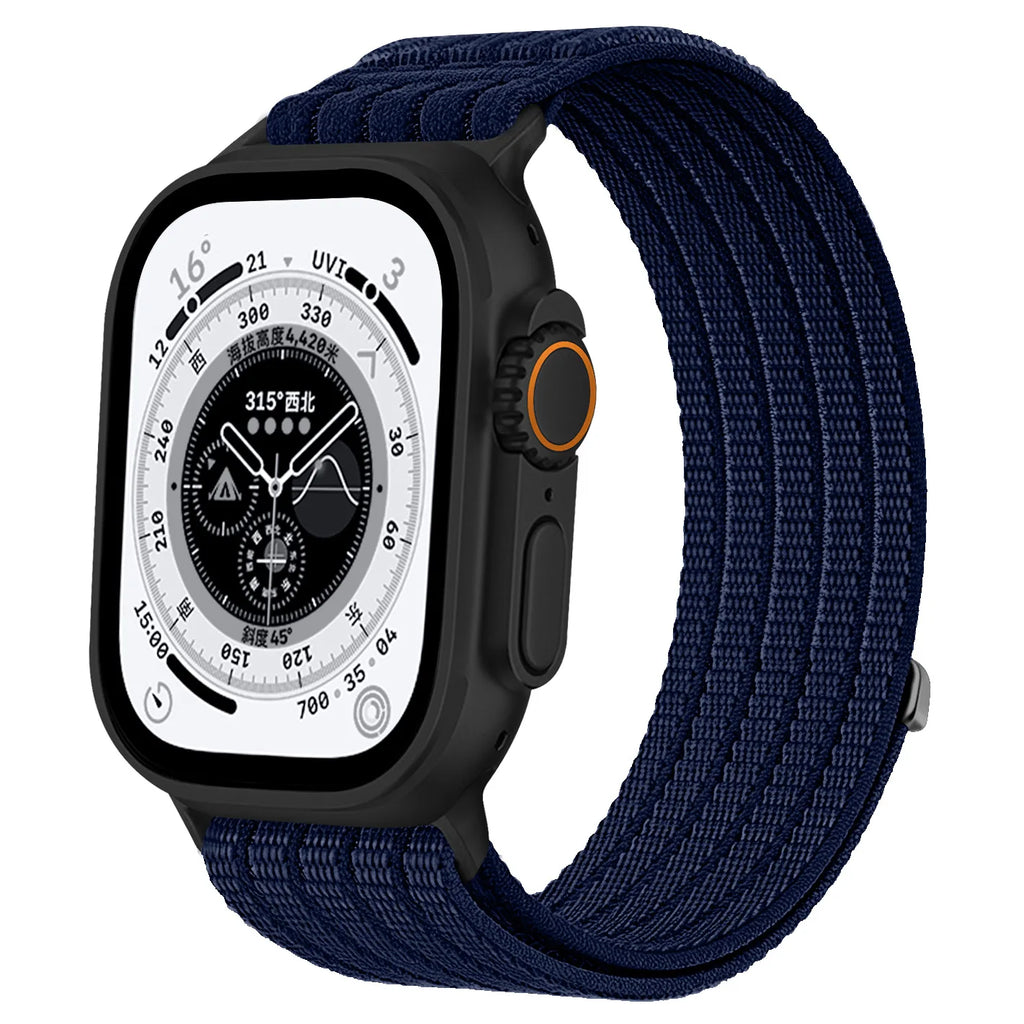 Apple Watch Sport Nylon Strap | Ultra 3/2/1 49mm / Series 11-10 46mm 42mm / Series 9-8-7 45mm 41mm / Series 6-SE-5-4 44mm 40mm