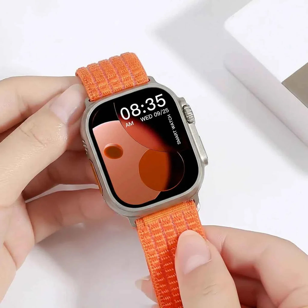 Apple Watch Sport Nylon Strap | Ultra 3/2/1 49mm / Series 11-10 46mm 42mm / Series 9-8-7 45mm 41mm / Series 6-SE-5-4 44mm 40mm