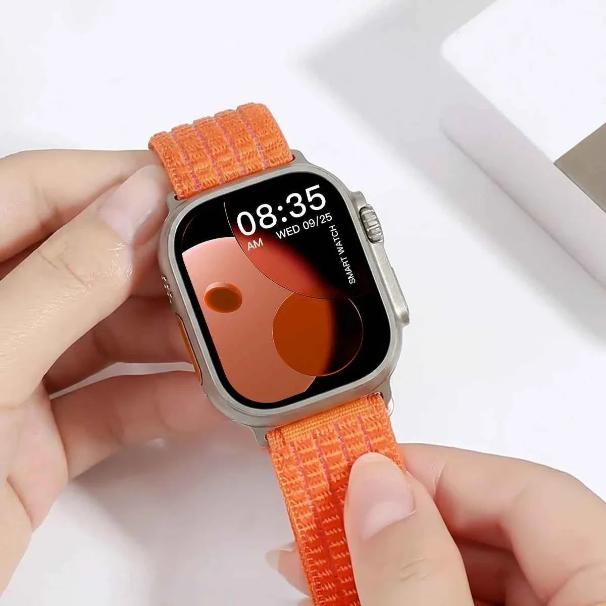 Apple Watch Sport Nylon Strap | Ultra 3/2/1 49mm / Series 11-10 46mm 42mm / Series 9-8-7 45mm 41mm / Series 6-SE-5-4 44mm 40mm