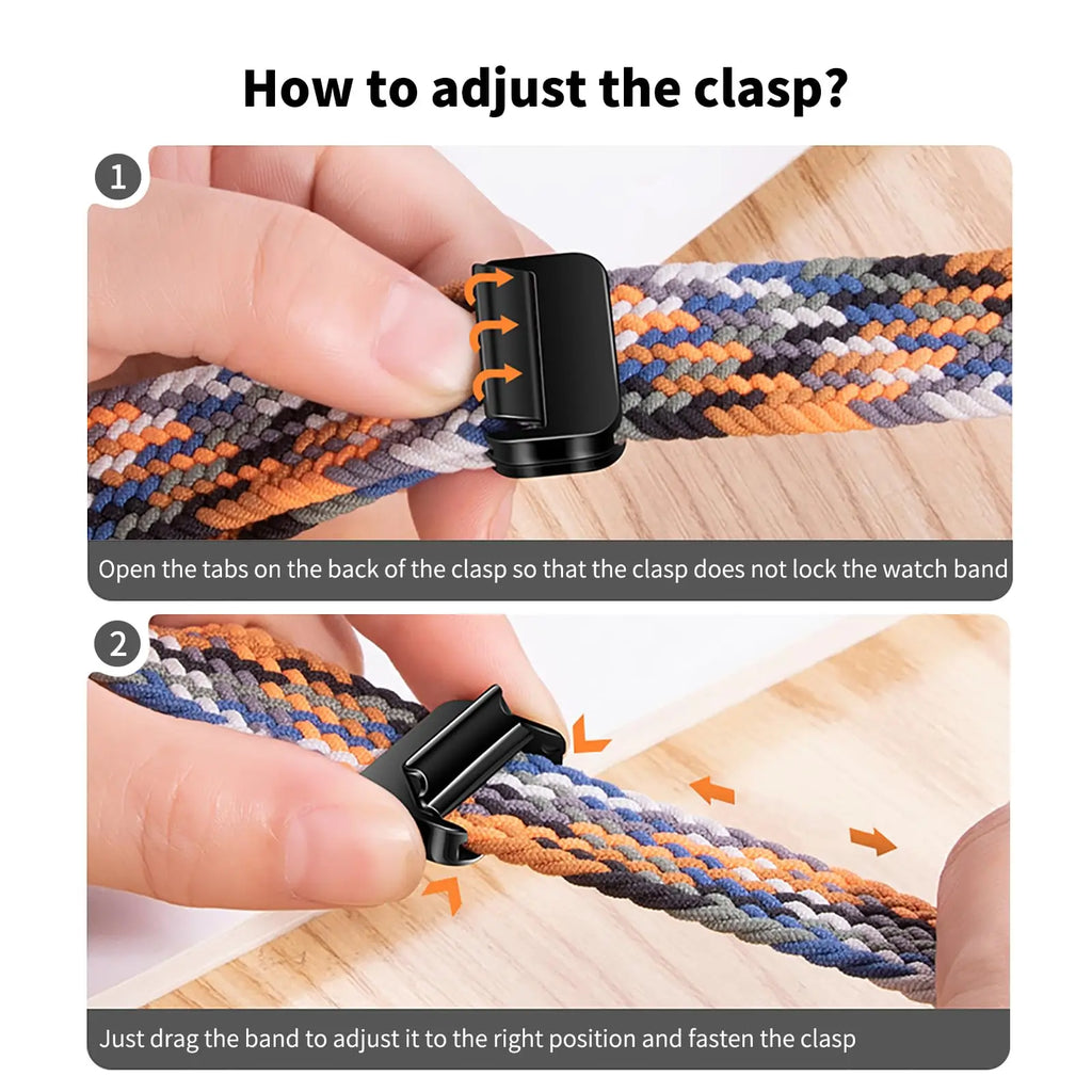 Apple Watch Nylon Band - Soft Flexible Magnetic Strap