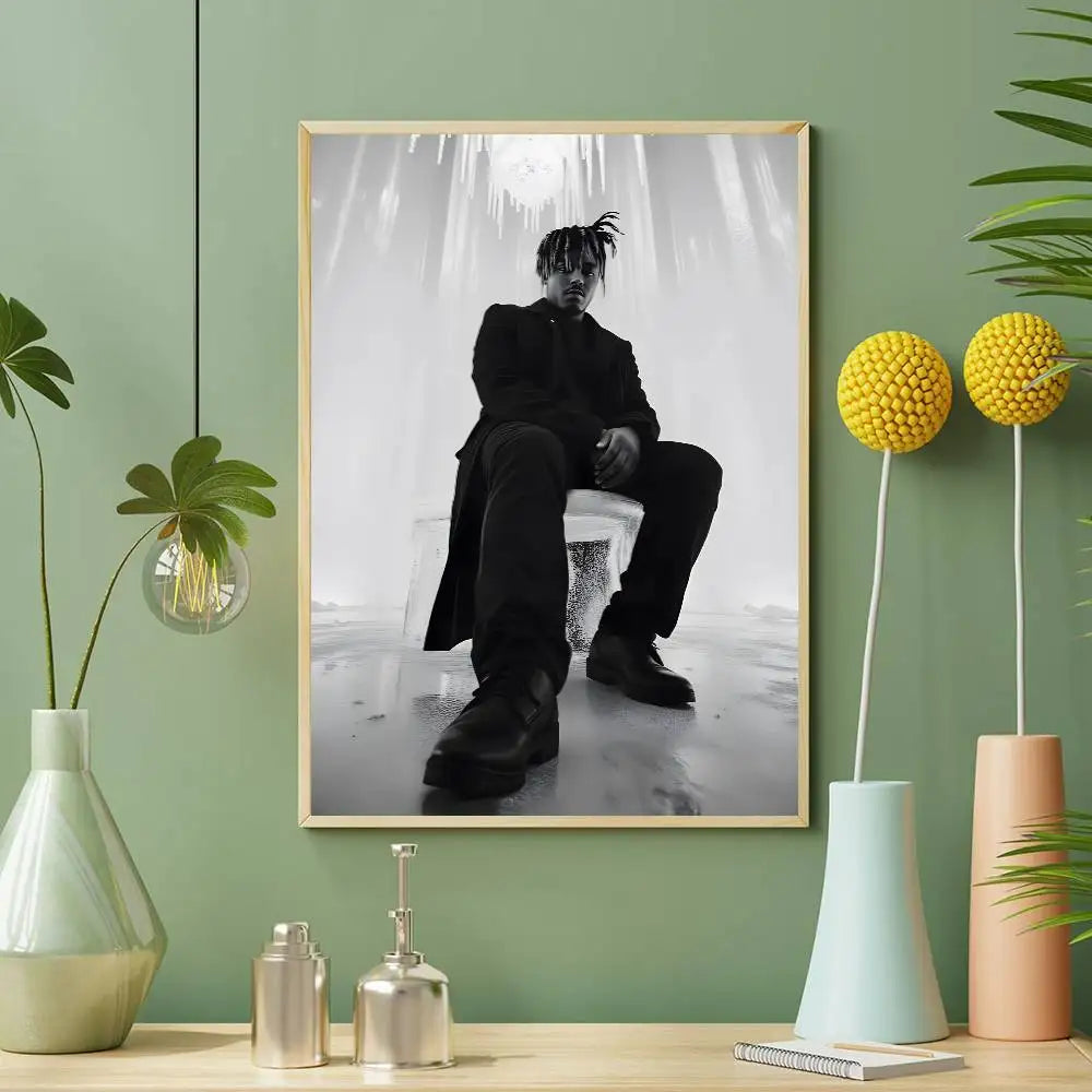 WRLD Juice Poster HD art sticky wall waterproof home living room bedroom aesthetic decoration