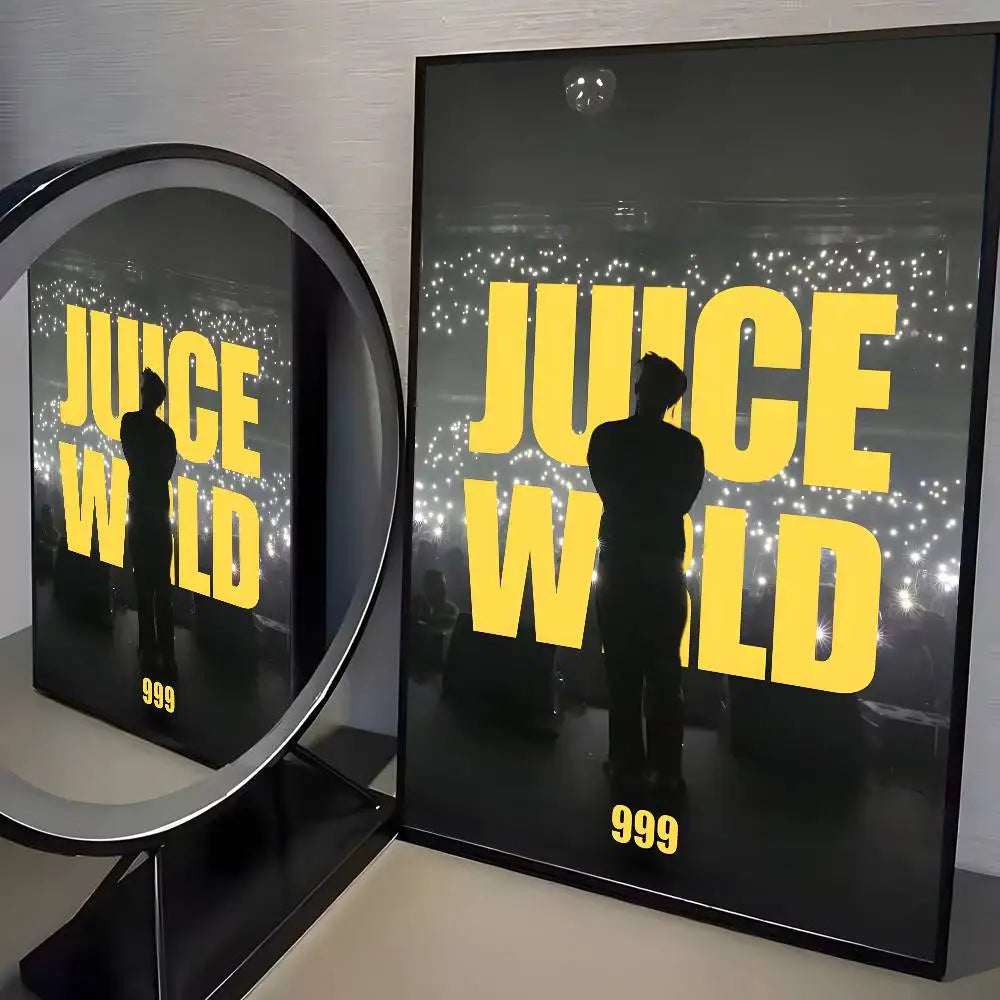 Music Album J-Juice W-WRLD Poster Art HD Canvas Advanced Aesthetic Printing Paper Wall Art for Living Room Home Decor
