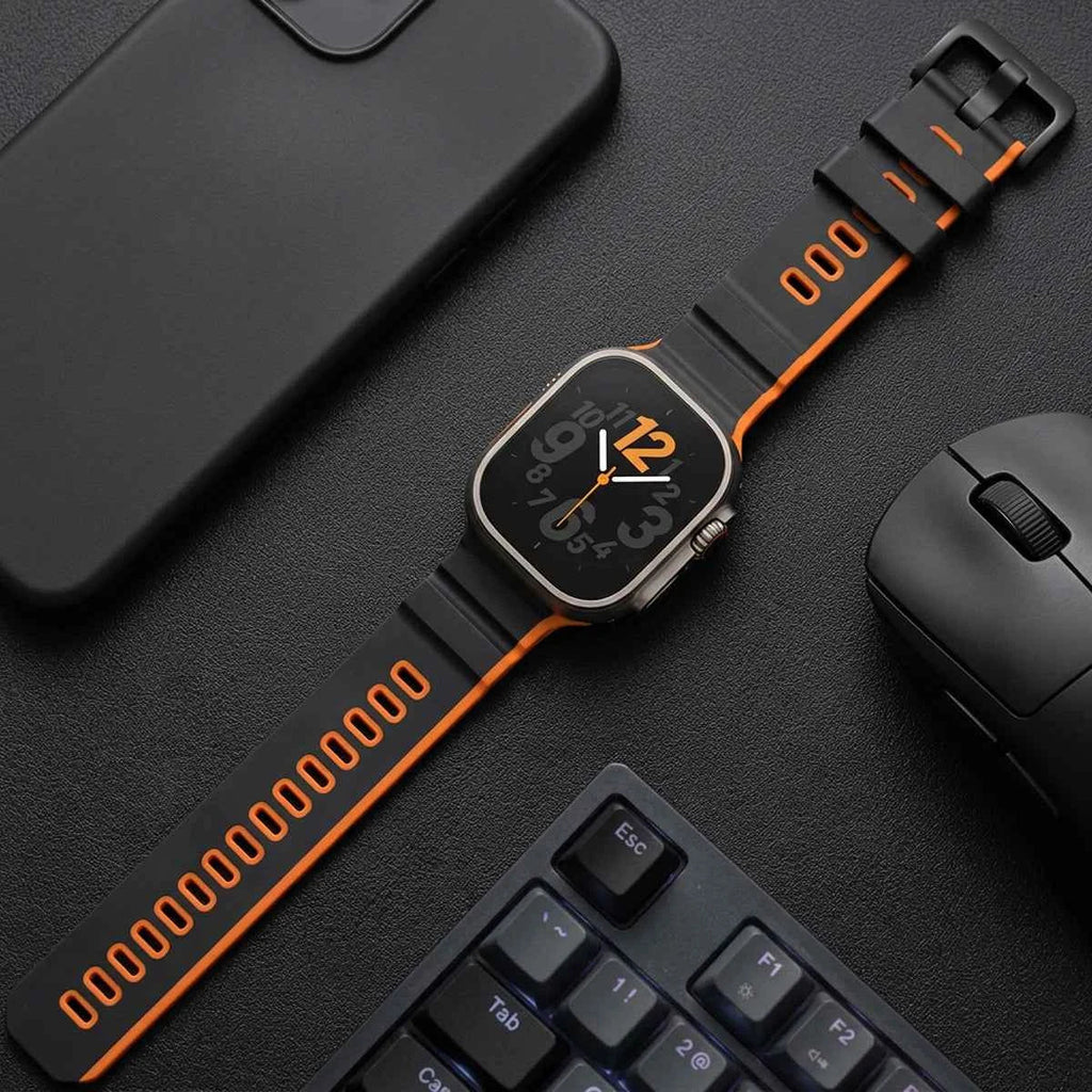 Versatile Two Tone Sport Strap for Apple Watch - Upgrade Your Style and Comfort