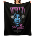 Juice WRLD Halftone Throw Blanket