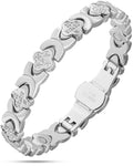 Clover Magnetic Bracelet for Women (Silver)